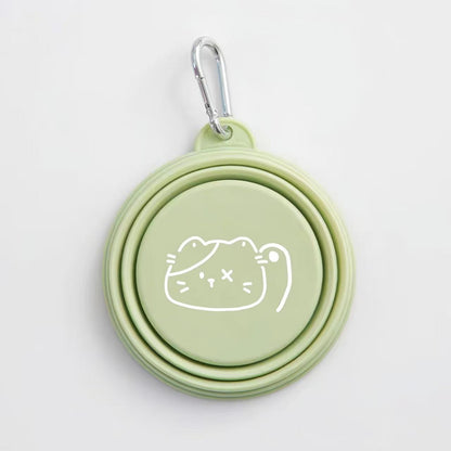 Honey Joy Collapsible Pet Travel Bowl