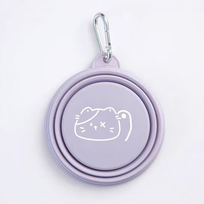 Honey Joy Collapsible Pet Travel Bowl