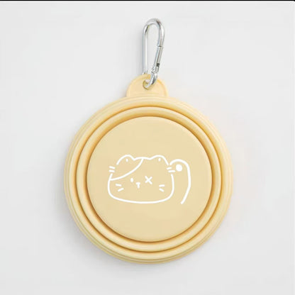 Honey Joy Collapsible Pet Travel Bowl