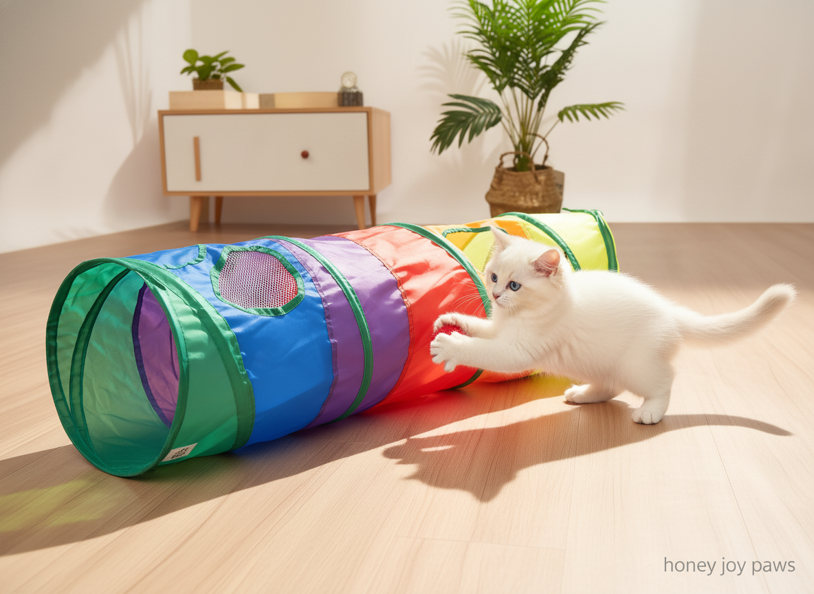 Honey Joy "Hide & Seek" Cat Tunnel
