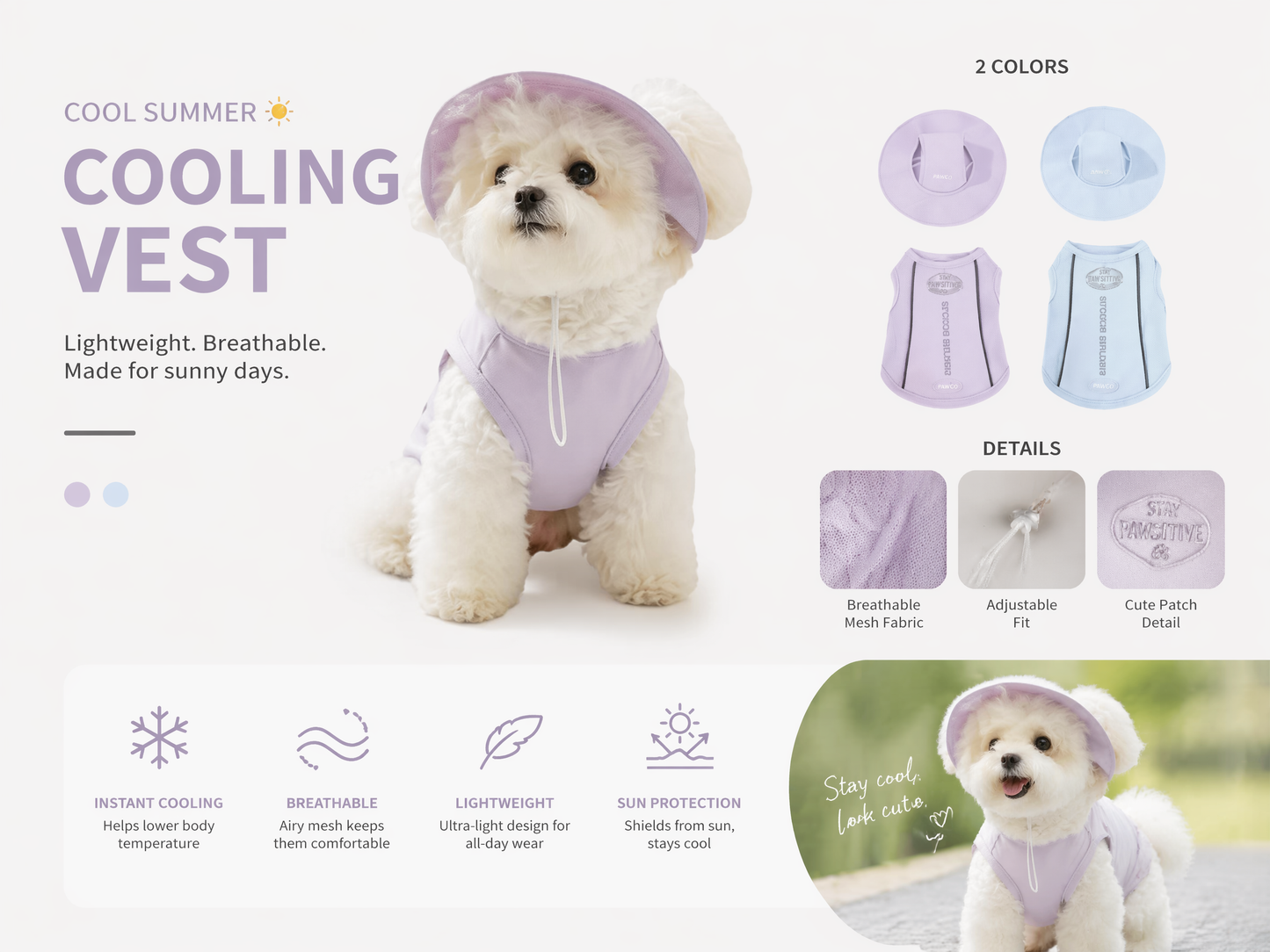 The "Sunny Tails" Chill & Protect Collection