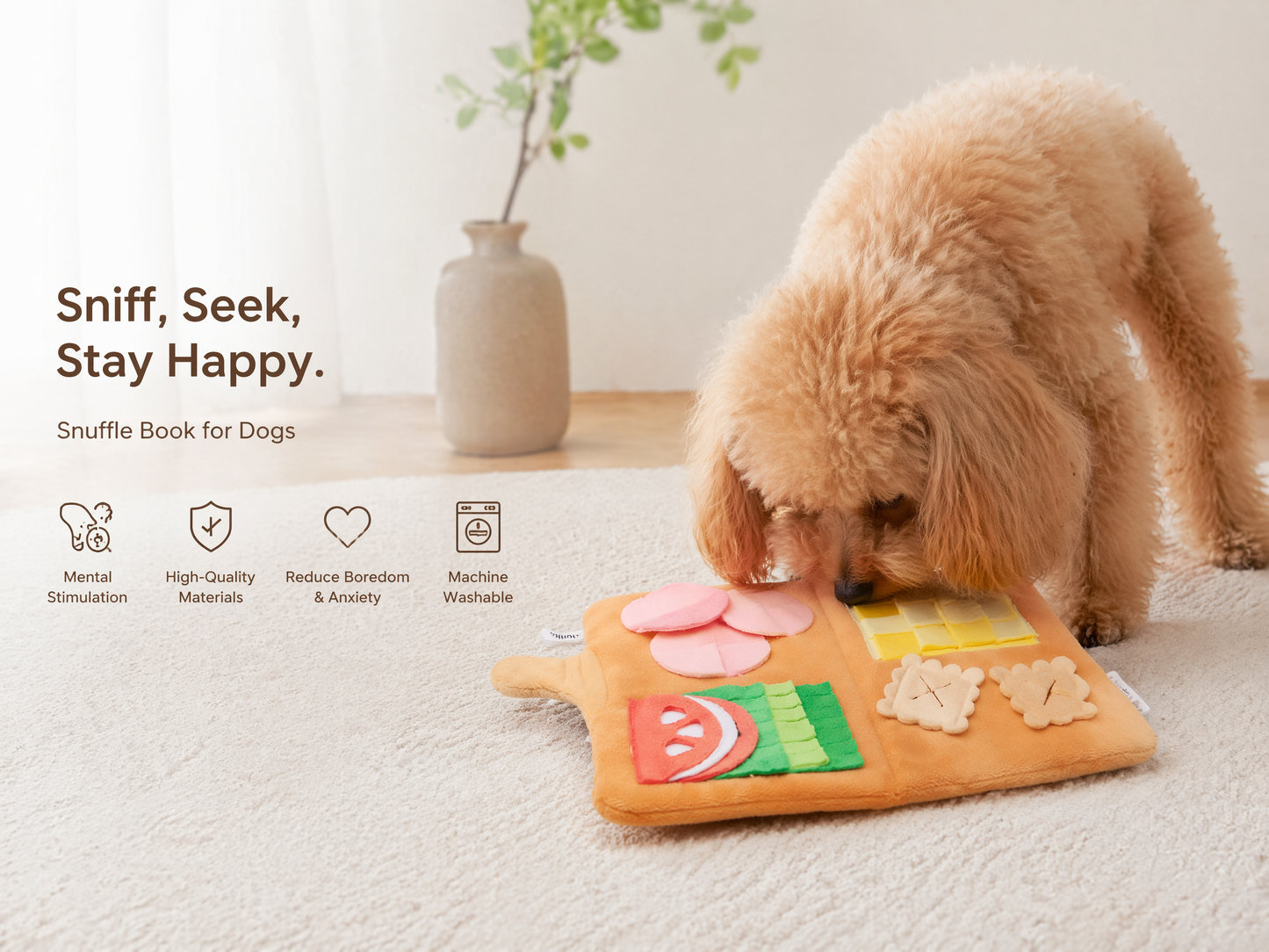 Honey Joy Playtime Snuffle Book