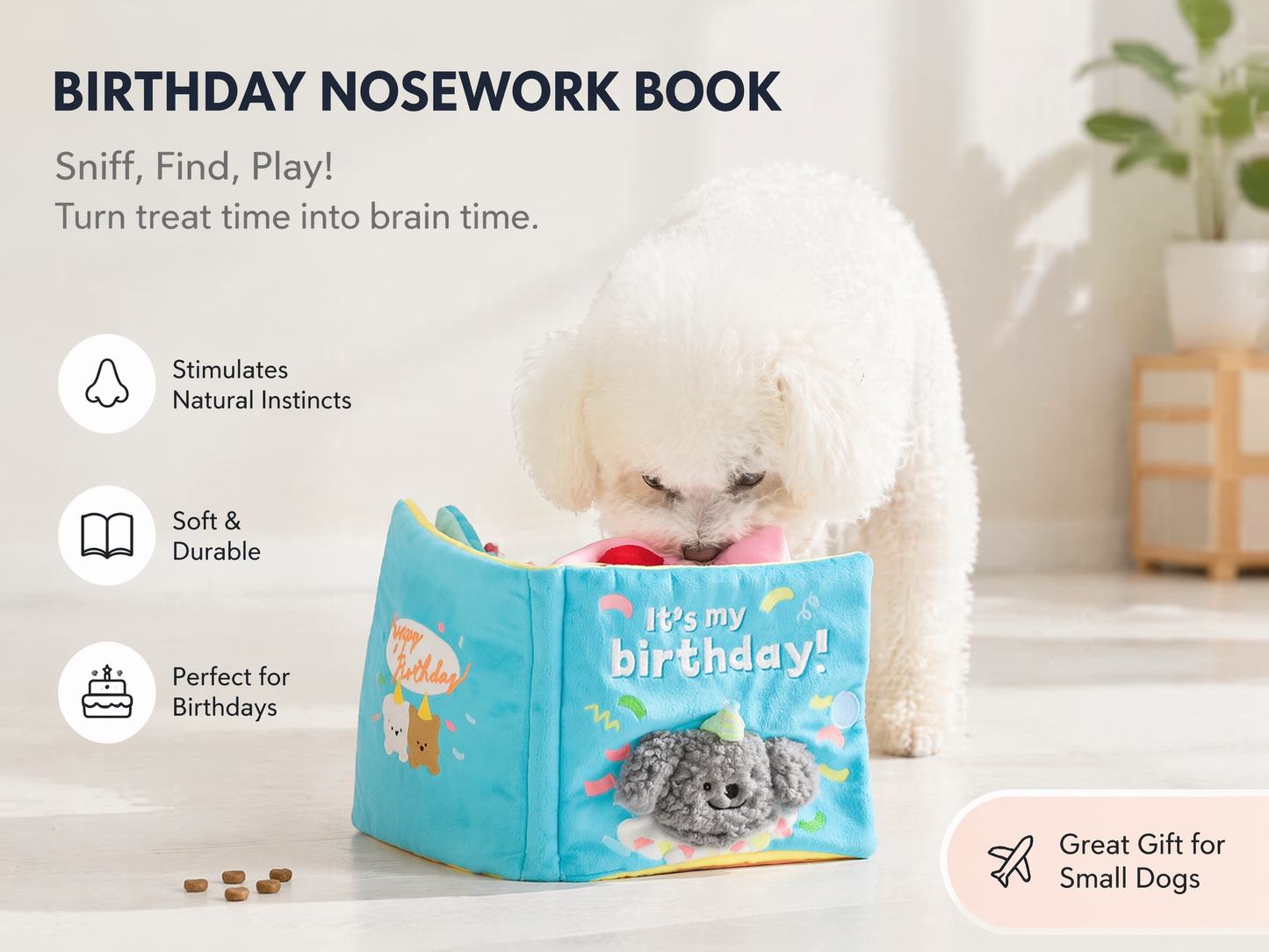 Honey Joy Playtime Snuffle Book