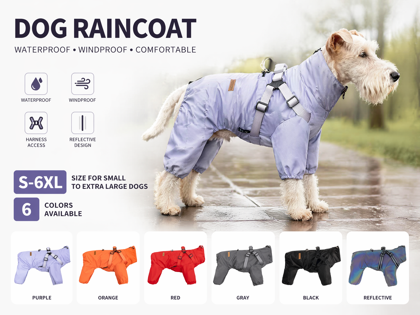 PuddlePal Full-Body Raincoat
