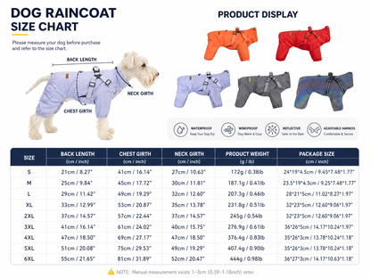 PuddlePal Full-Body Raincoat