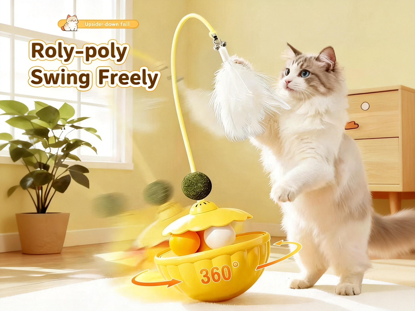 Honey Joy Paw-Toy Bouncer