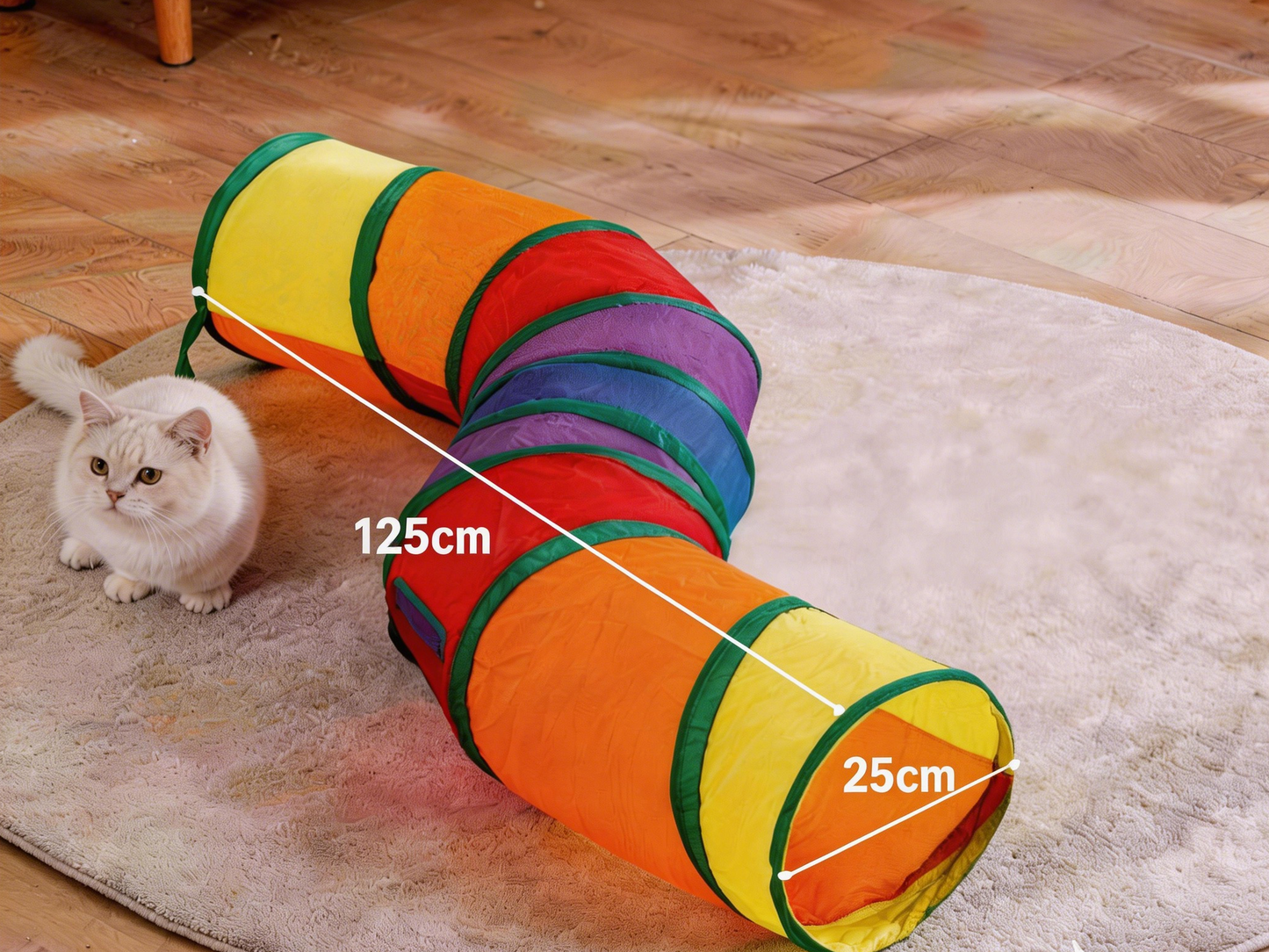 Honey Joy "Hide & Seek" Cat Tunnel